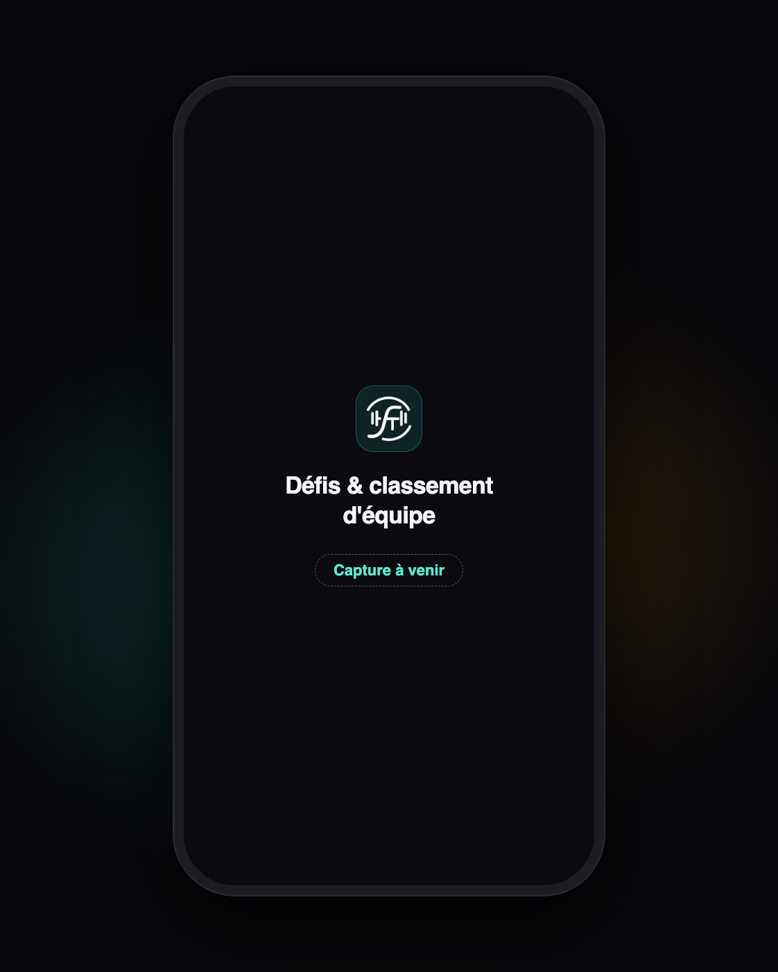 FiTrack - défi et classement d'équipe